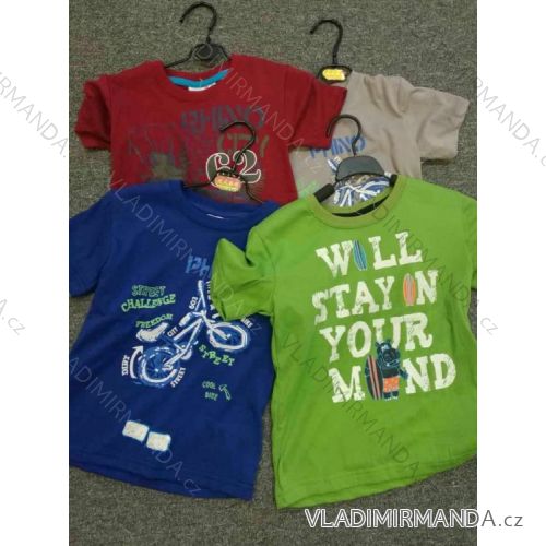 T-shirt short sleeve baby boot (98-134) A009