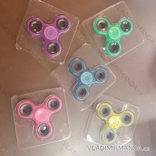 Fidget spinner hand crazy anti-stress spinner-neon-plastic-metal SPA1003
