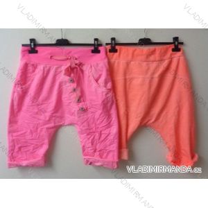 Kurze Hosen Shorts Neon Damen (uni) ITALIENISCHE Mode IM5172
