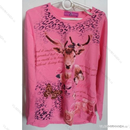 T-shirt long sleeve baby girl (98-128) ACTIVE SPORT SJ-9042
