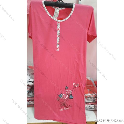 Ladies short sleeve shirt (m-2xl) IRIS FLOWER 23-564
