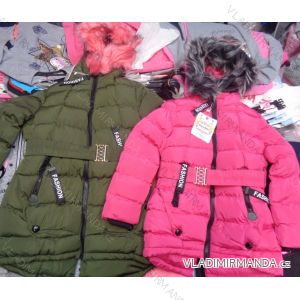 Winter Jacket Girls (116-146) GLASS BEAR 8Y-002
