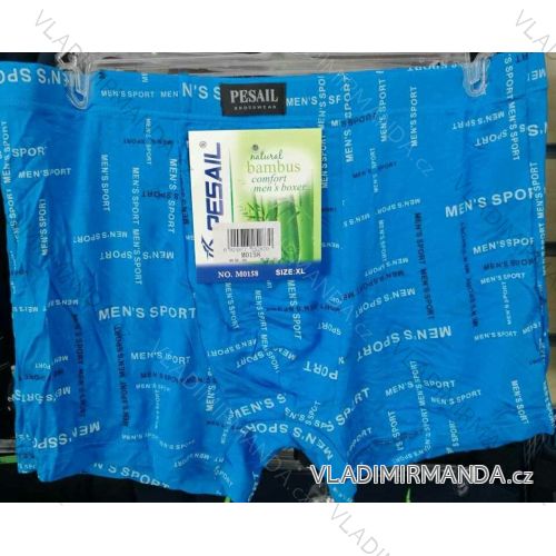 Boxerky pánské nadrozměrné bambusové (xl-2xl) PESAIL M0158