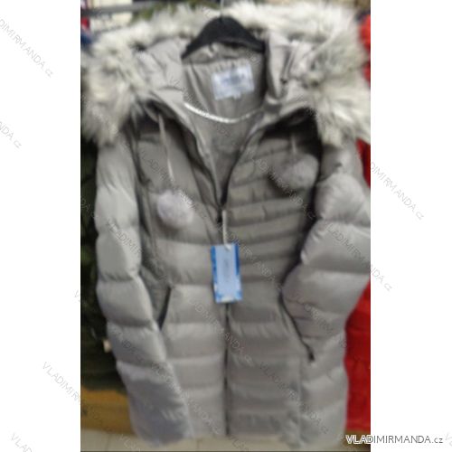 Jacket coat with ladies' fur (s-2xl) HA-LIE W581
