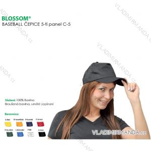 Baseball čepice dámská, pánská a dorost (one size) BLOSSOM BLO- C5