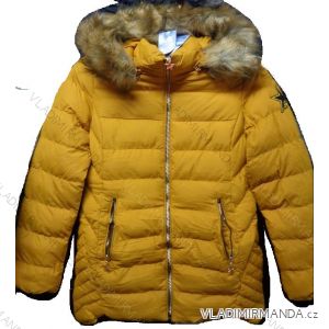 Kabát zimní dámský zateplený kožíškem (m-3xl) NATURE IM617RQW-4988