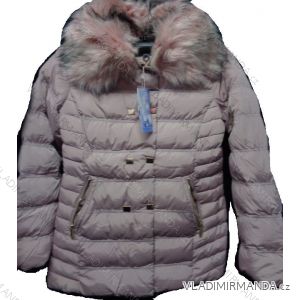 Kabát zimní dámský zateplený kožíškem (l-4xl) NATURE IM617RQW-4721