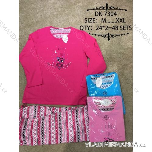 Pyžamo dlouhé dámské (m-xxl) VALERIE DREAM DK-7304