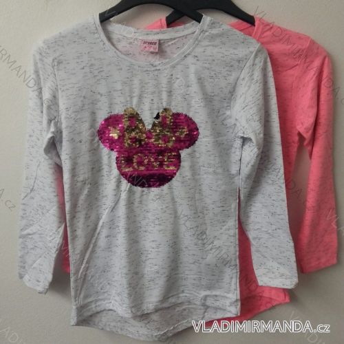 T-shirt short sleeve with sequins children's (98-128) TURKEY MODA TM217051
