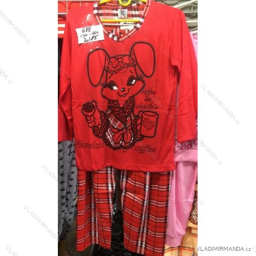 Pajama Long Puppy Girl (134-164) YN.LOT 688
