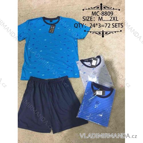 Pyžamo krátké pánské (m-2xl) N-FEEL MC-8809