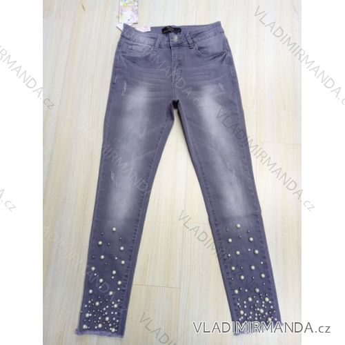 Jeans rifle with ladies pearls (xs-xl) LEX18023
