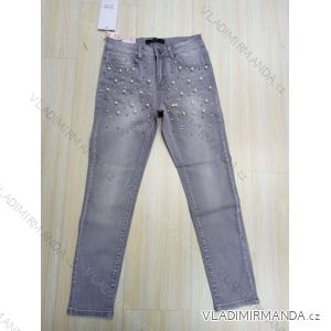 Jeans rifle with ladies pearls (xs-xl) LEX18024
