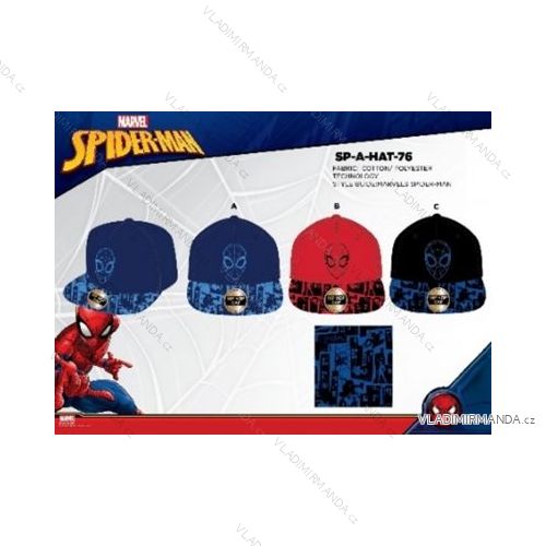 Kšiltovka spiderman dorost chlapecká (54-56 cm) SETINO SP-A-HAT-76