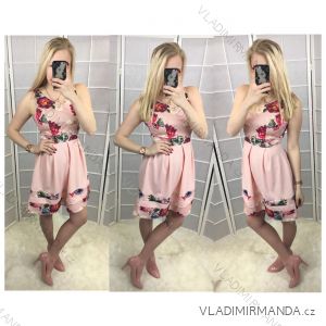 Dress sleeveless short floral pattern ladies (uni sl) ITALIAN Fashion IM618202
