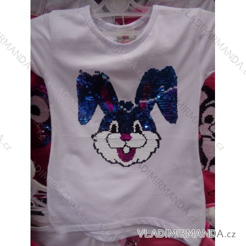 T-shirt short sleeve with sequins children's (98-122) TUZZYTURECKA MODA TM218026
