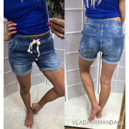 Shorts shorts women's summer jeans (uni xl-3xl) ITALIAN Fashion IM5183D989