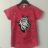 T-shirt short short sleeve with baby girl's sequins (8-12 years) TURKEY MODA TV4180391 pink 8 - 12