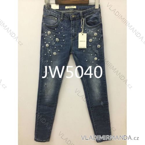 Rifle jeans short with long ladies (xs-xl) JEWELLY LEXXURY JW5040
