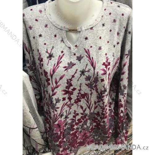 T-shirt tunic warm long sleeve ladies (l-3xl) POLSKá Fashion PM118145
