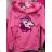 Sweatshirt long sleeve with sequins and hoody little girl puppy (128-164) TUZZY TURKEY MODA TM218152
