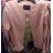 Jacket cardigan 3/4 long sleeveless ladies (uni sm) ITALIAN Fashion IM918365
