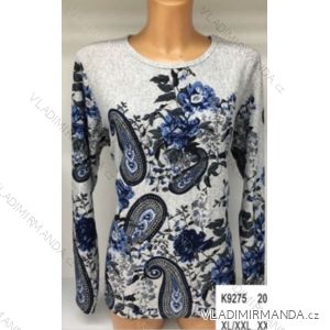 Tričko tunika 3/4 dlouhý rukáv dámské (l-3xl) ERBOSSI PM118201