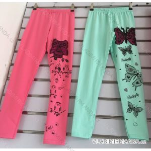 Leggings mit Pailletten Baby Teenager Mädchen (6-11 Jahre) TÜRKEI WD WD18037
