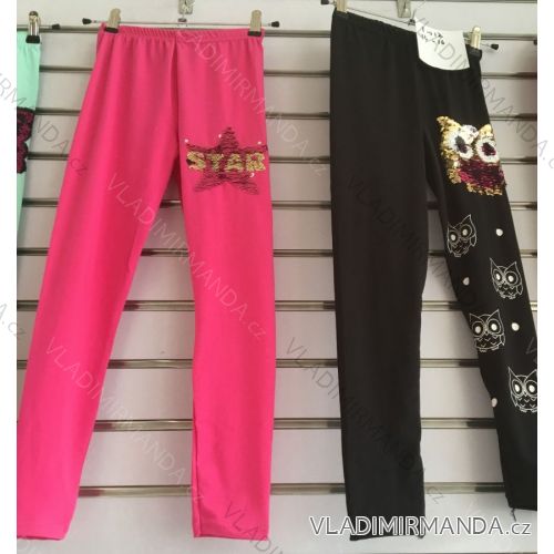 Leggings mit Pailletten Baby Teenager Mädchen (6-11 Jahre) TÜRKEI WD WD18041
