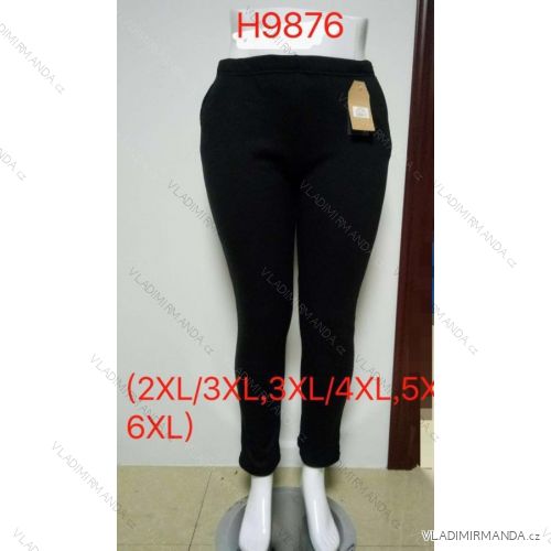 Leggings pants long womens thermo (2xl-6xl) ELEVEK H9876
