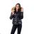 Winter jacket with fur quilted womens (sml-xl) MFASHION MF18M-210
