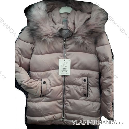 Bunda krátka zimná dámska (m-2xl) Poľsko MODA PM218013
