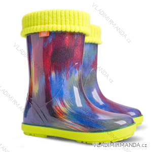 Rubber boots insulated children's (20-27) DEMAR HAWAI LUX PRINT AF
