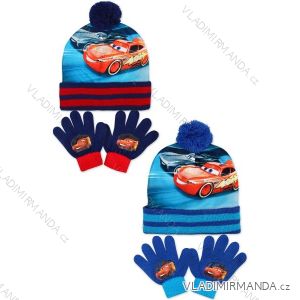 Set čiapky a rukavice cars detské chlapčenské (one size) SETINO CR-A-KNSET-112