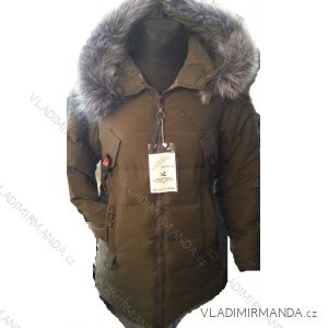 Kabát parka zimné prešívaný s kožušinkou dámsky (s-xl) POĽSKO IM1018T2662Y
