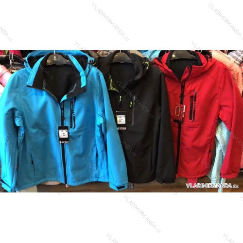 Jacket softshell fleece lining women's oversized (xl-4xl) GENSTER 12817
