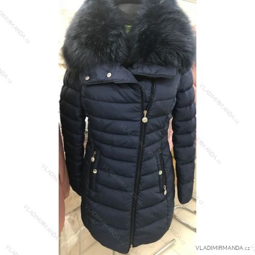 Kabát parka dámska teplá s kožušinkou s-west fashion (s-2xl) LEU18B1056
