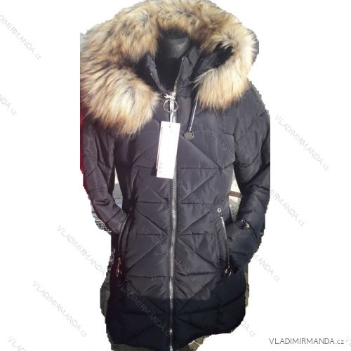 Winter jacket with fur coat for women (s-2xl) POLAND IM1018W601