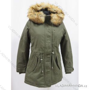 Bunda / parka dámska teplá s kožušinkou (s-2xl) LIEBLAND LEU18-1210H5502
