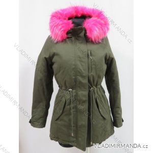 Bunda / parka dámska teplá s kožušinkou (s-2xl) LIEBLANT LEU18-1210H5501
