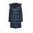 Jacket / coat ladies warm quilted with fur (s-2xl) LIBLAND LEU18-10H7701
