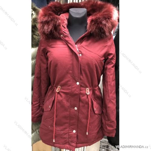 Bunda parka s kožušinkou zimná dámska (s-2xl) MISS SISSY MA1185512
