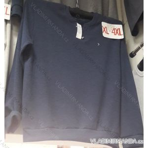 Mikina dlhý rukáv pánska nadrozmerná (xl-4XL) DYNAMIC OBS18030
