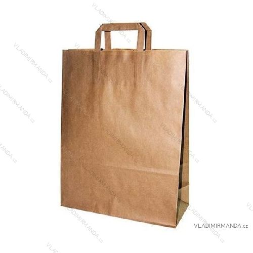 Paper bag kraft 32 + 16x44 50pcs / package
