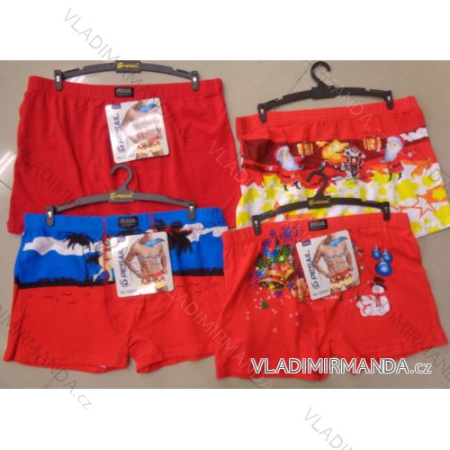 Boxerky pánské vánoční motiv (l-3xl) PESAIL G55421