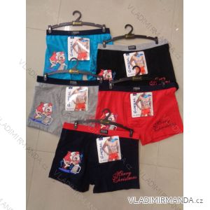 Boxerky pánské bavlněné vánoční motiv (l-3xl) PESAIL G55416