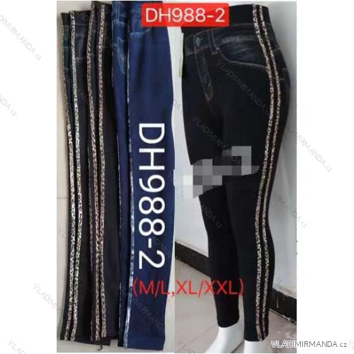 Long denim women's leggings (M / L-XL / 2XL) ELEVEK DH988-2
