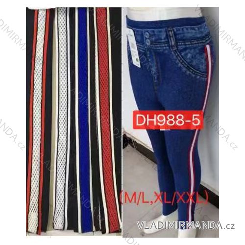 Long denim women's leggings (M / L-XL / 2XL) ELEVEK DH988-5
