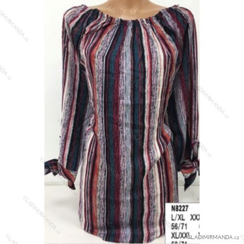 T-shirt tunic long sleeve ladies (l-3xl) ERBOSSI IM10185