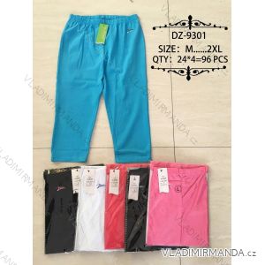 Sweatpants 3/4 Short Ladies (m-2xl) N-FEEL DZ-9301
